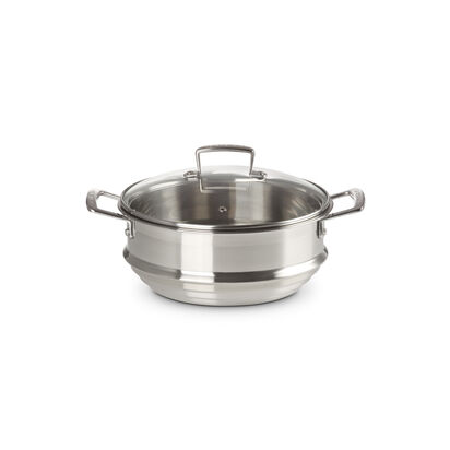 Multi-Steamer with Glass Lid 24cm