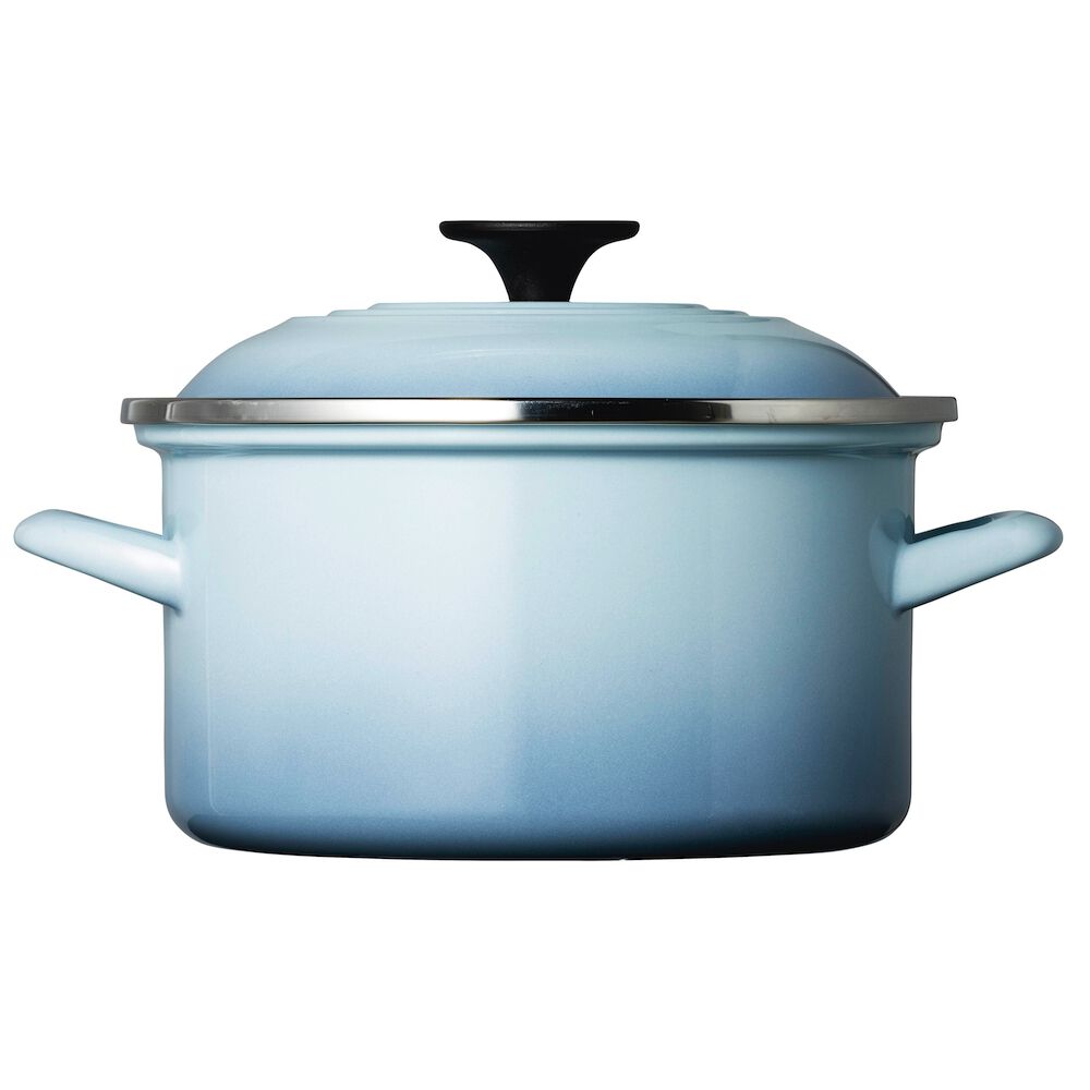 Enamel On Steel Casserole 18cm Coastal Blue 420 Le Creuset Hong Kong