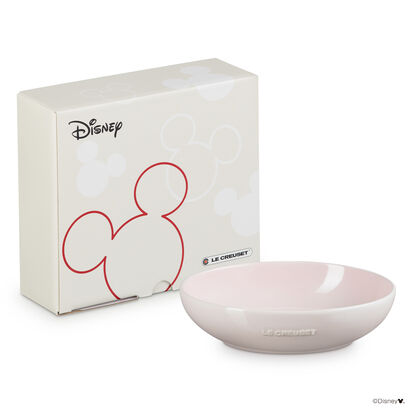 Mickey Mouse Oval Dish 19cm Shell Pink