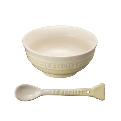 Baby Gift Set Bowl and Spoon Dune