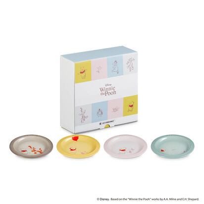 Winnie The Pooh Set of 4 Round Plate 18cm image number 0