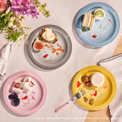 Winnie The Pooh Set of 4 Round Plate 18cm image number 10