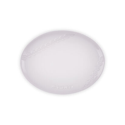Lace Sphere Oval Plate 27cm Shallot