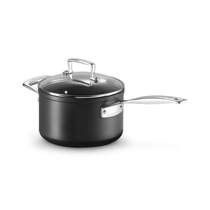 Toughened Non-Stick Sauce Pan with Lid 18cm image number 1
