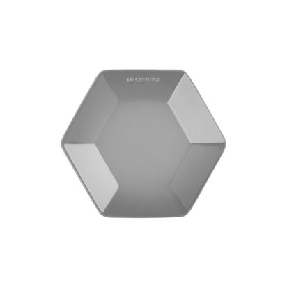Hexagon Plate 26cm Mist Grey