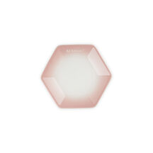 Hexagon Plate 21cm Powder Pink