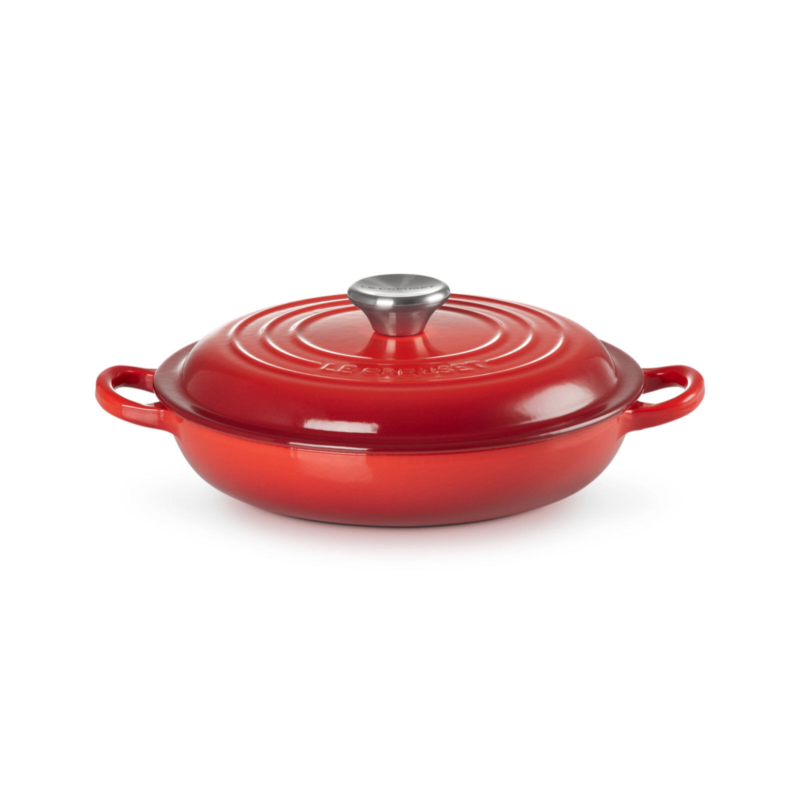 琺瑯鑄鐵淺底鍋22厘米Cerise 060 | Le Creuset Hong Kong 琺瑯鑄鐵淺底鍋22厘米Cerise 060 | Le Creuset Hong Kong