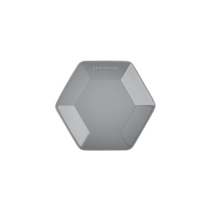 Hexagon Plate 21cm Mist Grey