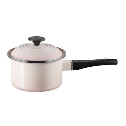 琺瑯鋼單柄鍋16厘米shell Pink 777 Le Creuset Hong Kong