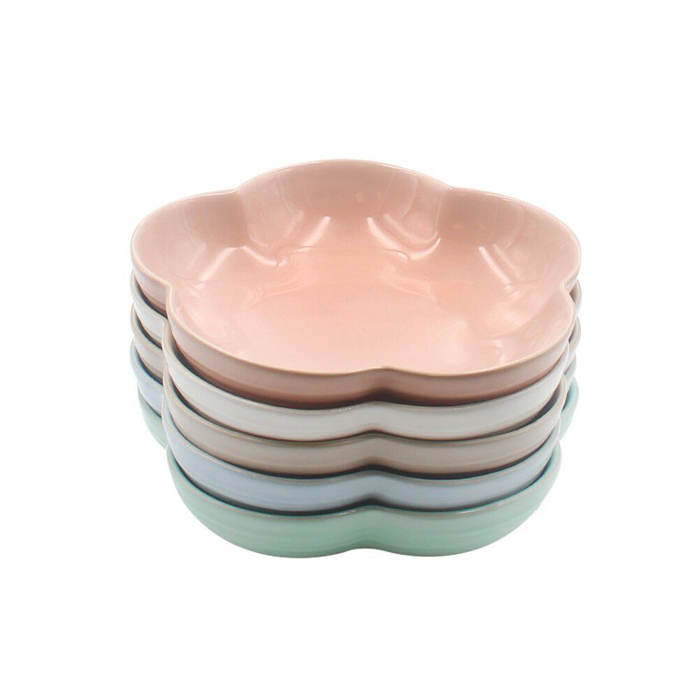 LE CREUSET Flower Dish/Plate  Stoneware 21cm Rare 4 colour to choose