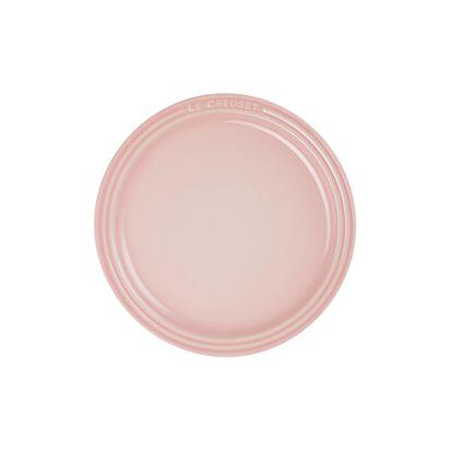 陶瓷圓形碟 23厘米 Shell Pink