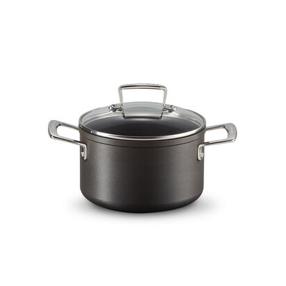 Toughened Non-Stick Casserole 18cm with Lid image number 0