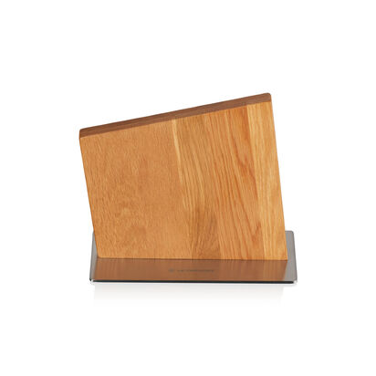 Magnetic Oak Wood knife Block