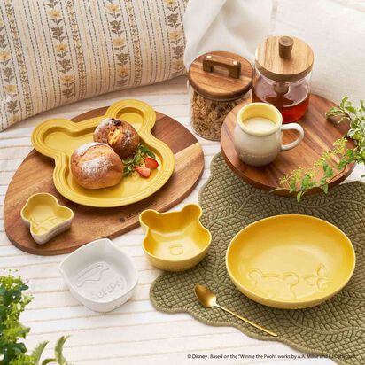 Winnie the Pooh Baby Tableware Set Quince/Nutmeg image number 4