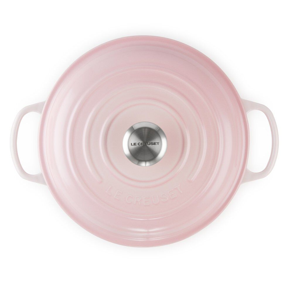 琺瑯鑄鐵淺底鍋26厘米Shell Pink 777 | Le Creuset Hong Kong 琺瑯鑄鐵淺底鍋26厘米Shell Pink 777 | Le Creuset Hong Kong