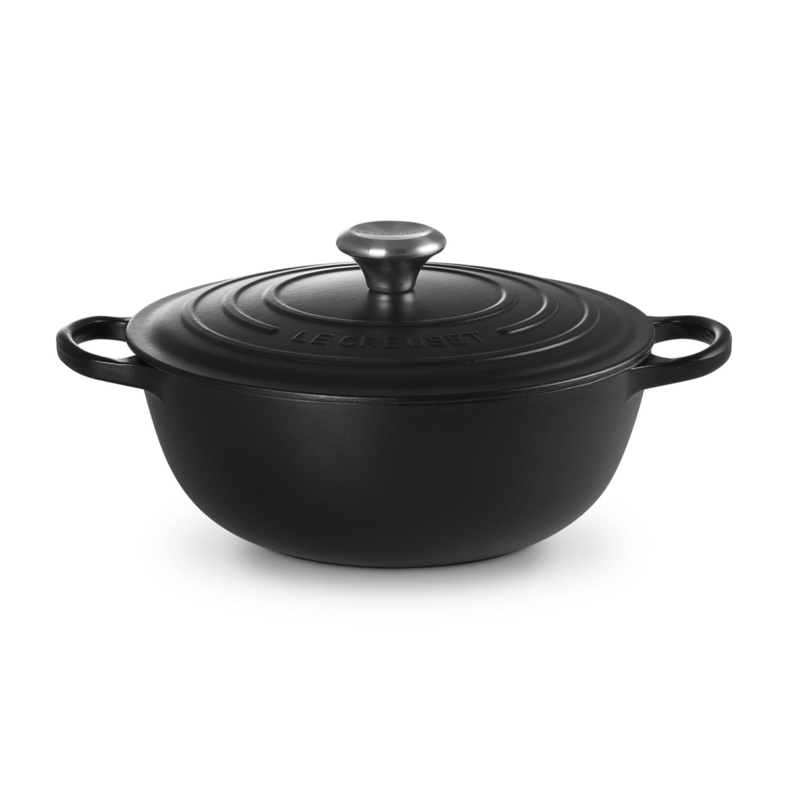 琺瑯鑄鐵深炒鍋26厘米Matte Black 000 | Le Creuset Hong Kong
