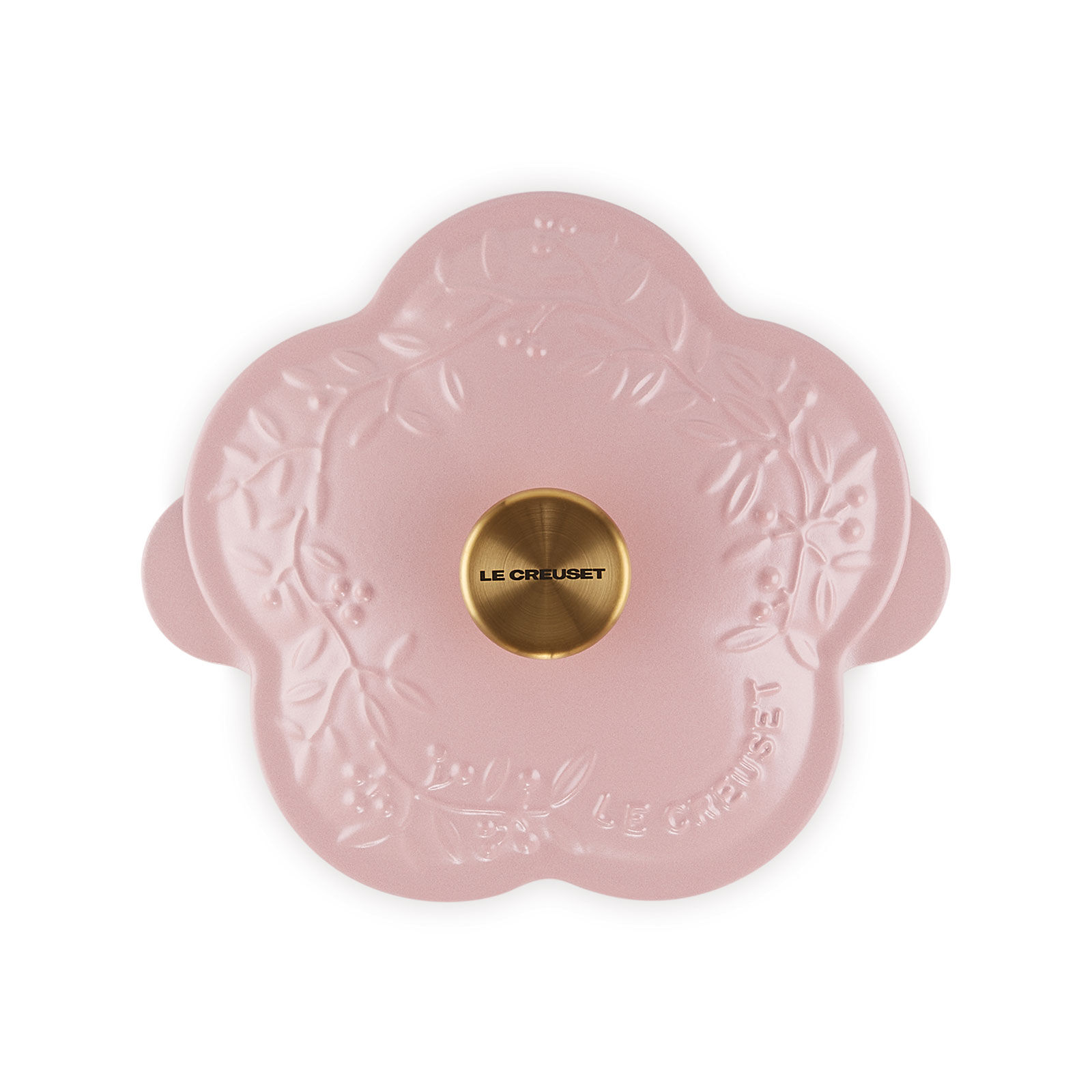 Elegant Frill 花形琺瑯鑄鐵鍋20厘米Sugar Pink 501 | Le Creuset Hong Kong
