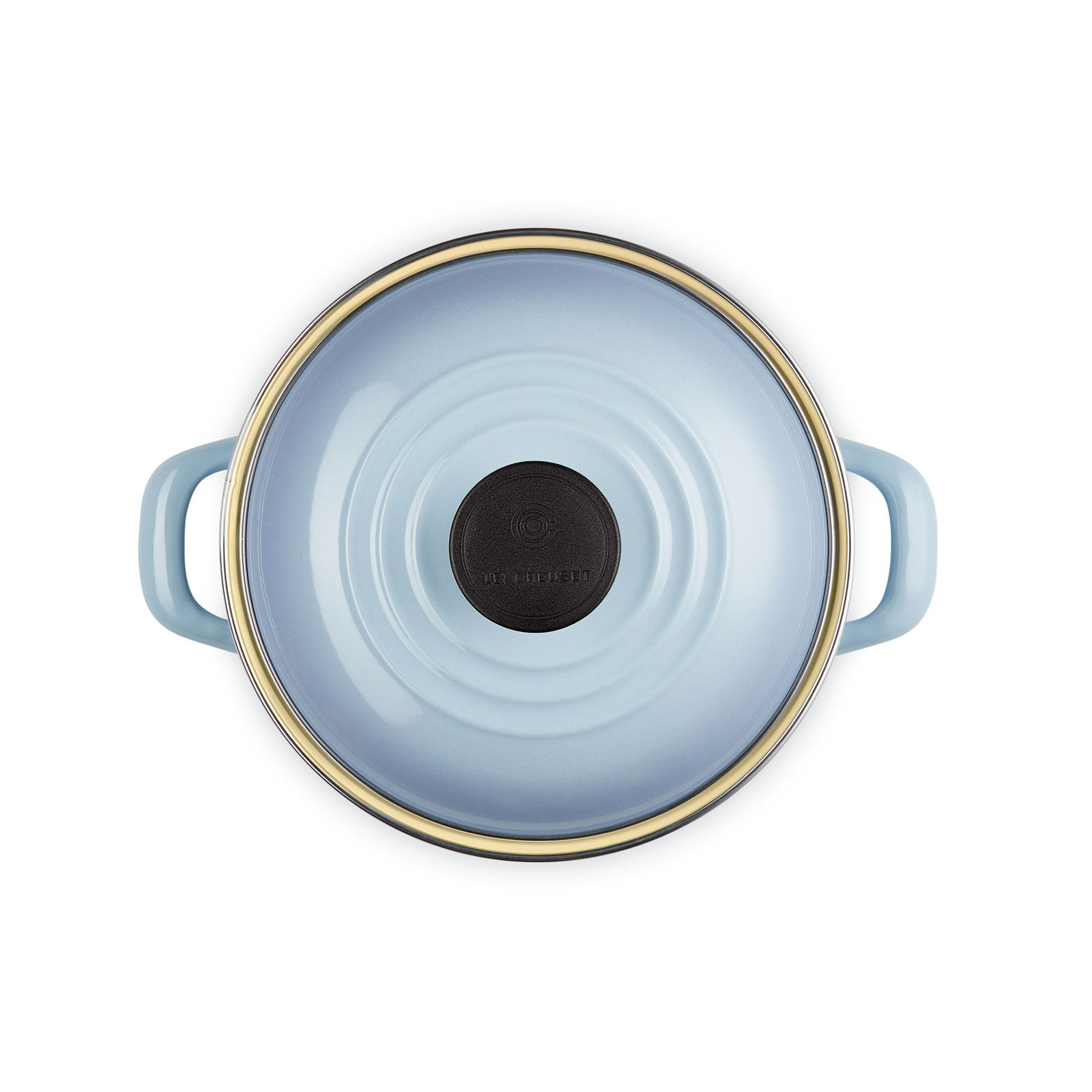 本物の 420 Blue Coastal 18cm Casserole Steel On Enamel | Creuset Le 調理器具