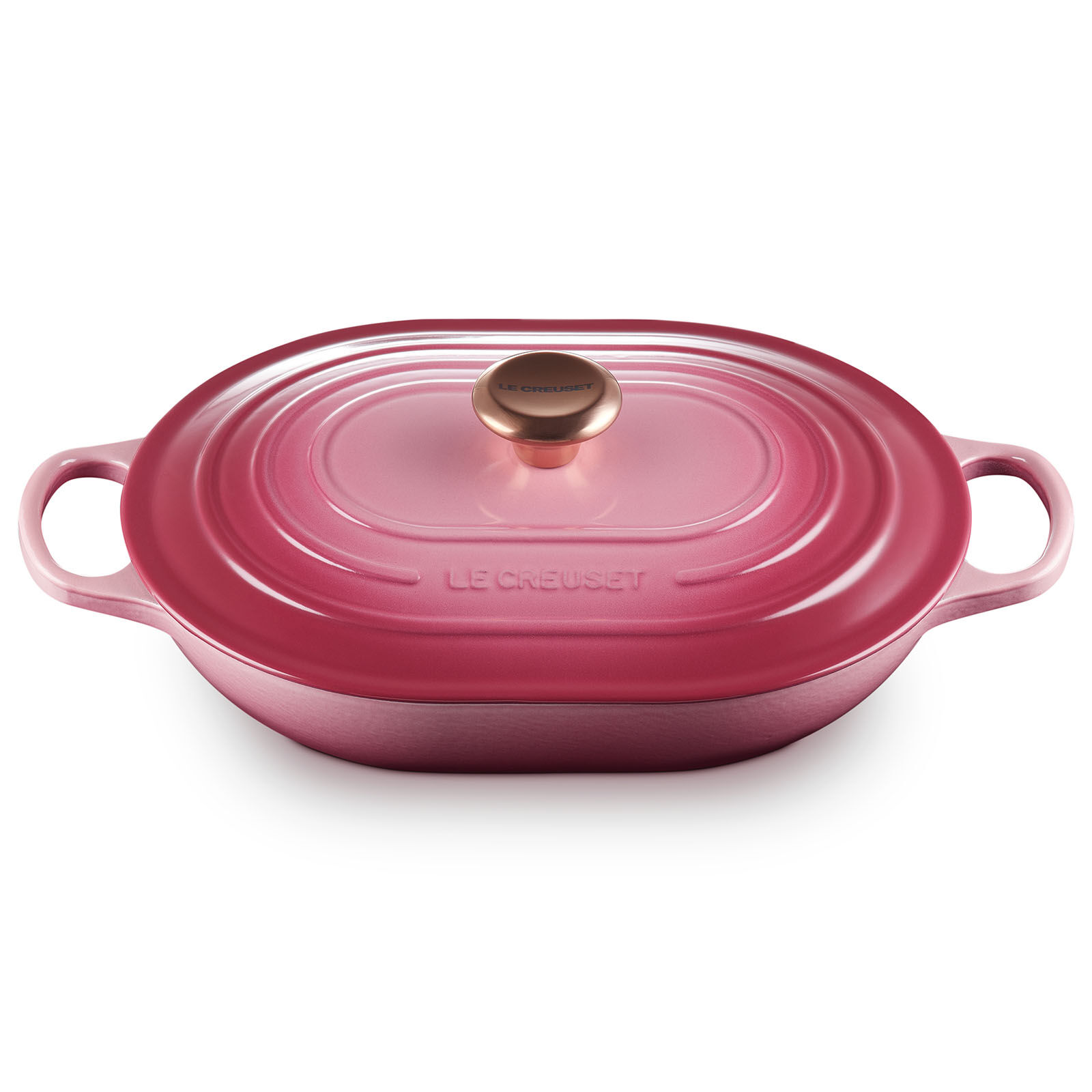Oblong Casserole 31cm Berry (Copper Knob) 439 Le Creuset Hong Kong