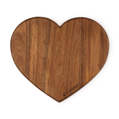Acacia Wood Hearts Serving Board