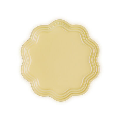 Frill Plate 22cm Elysees Yellow
