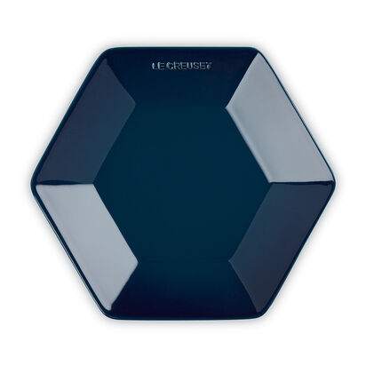 Hexagon Plate 26cm Agave