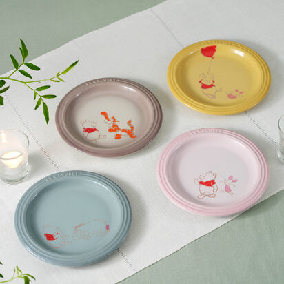 Winnie The Pooh Set of 4 Round Plate 18cm image number 5