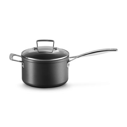 Toughened Non-Stick Sauce Pan with Lid 18cm image number 0
