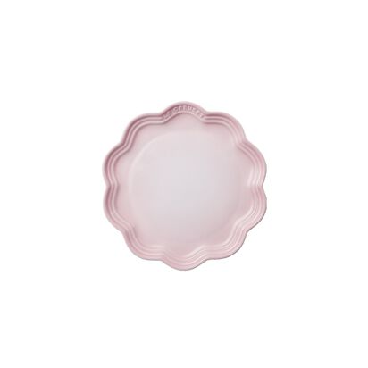 Frill Plate 22cm Shell Pink