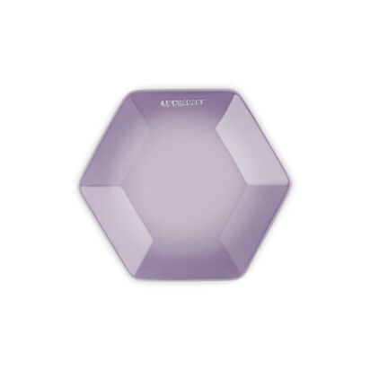 Hexagon Plate 26cm Bluebell Purple