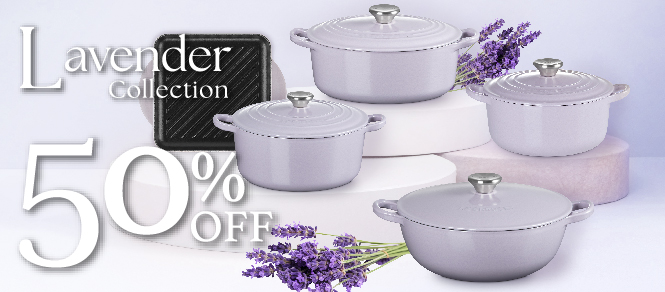 Le Creuset lavender-collection