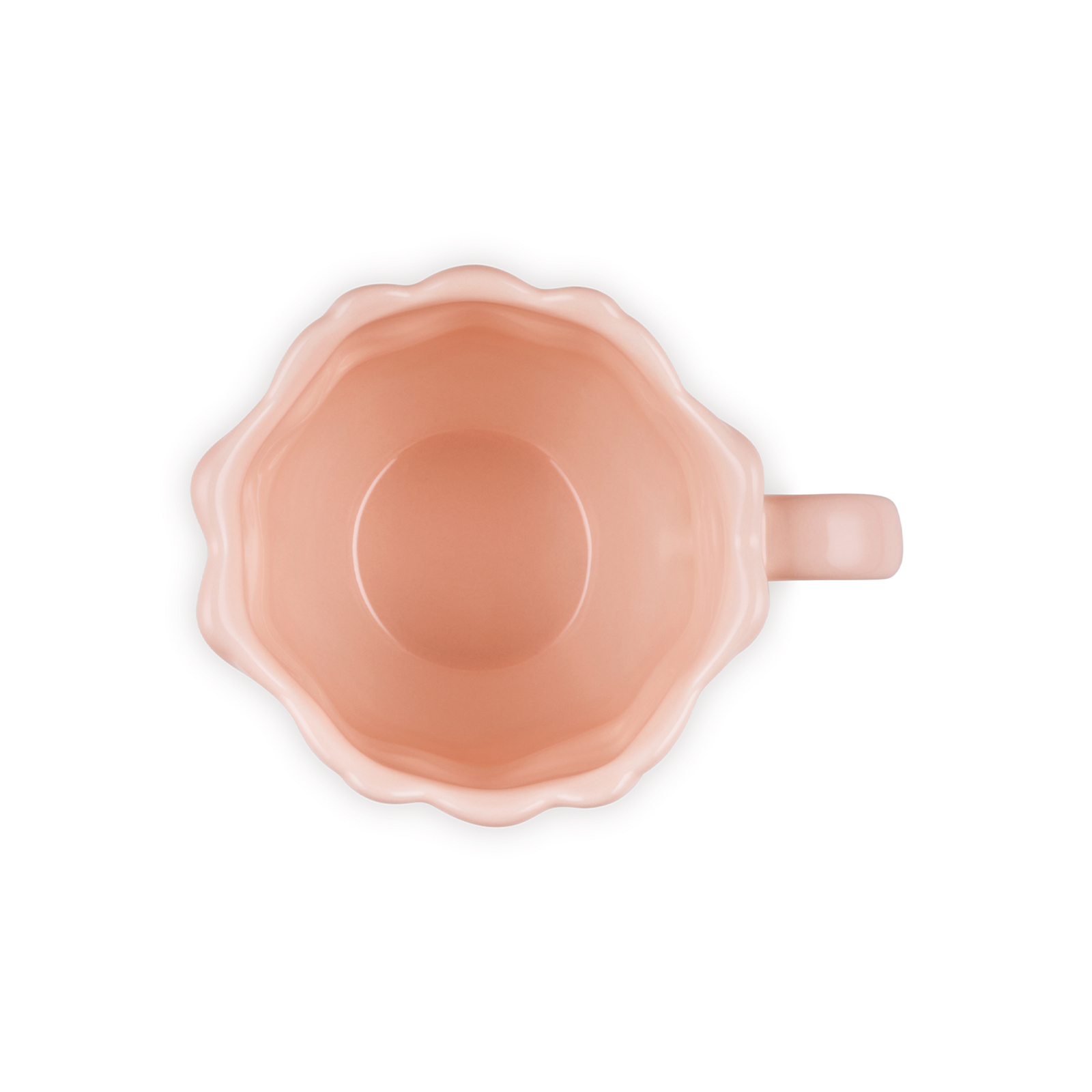 銀蓮花花瓣造型陶瓷杯 image number 3