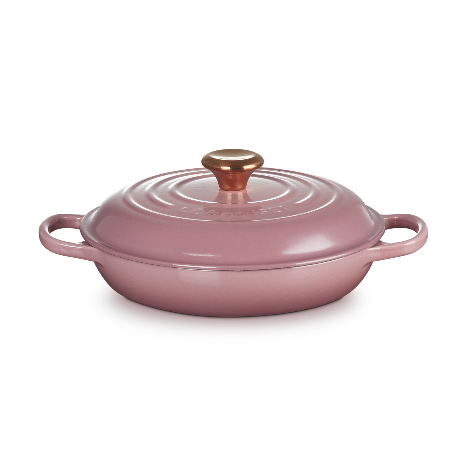 Buffet Casserole 26cm Mauve Pink (Copper Knob)