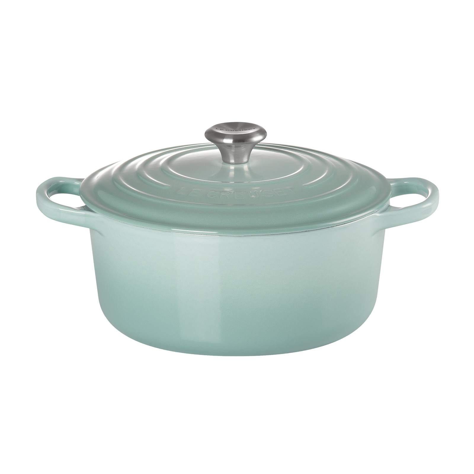 圓形琺瑯鑄鐵鍋 22厘米 Sage