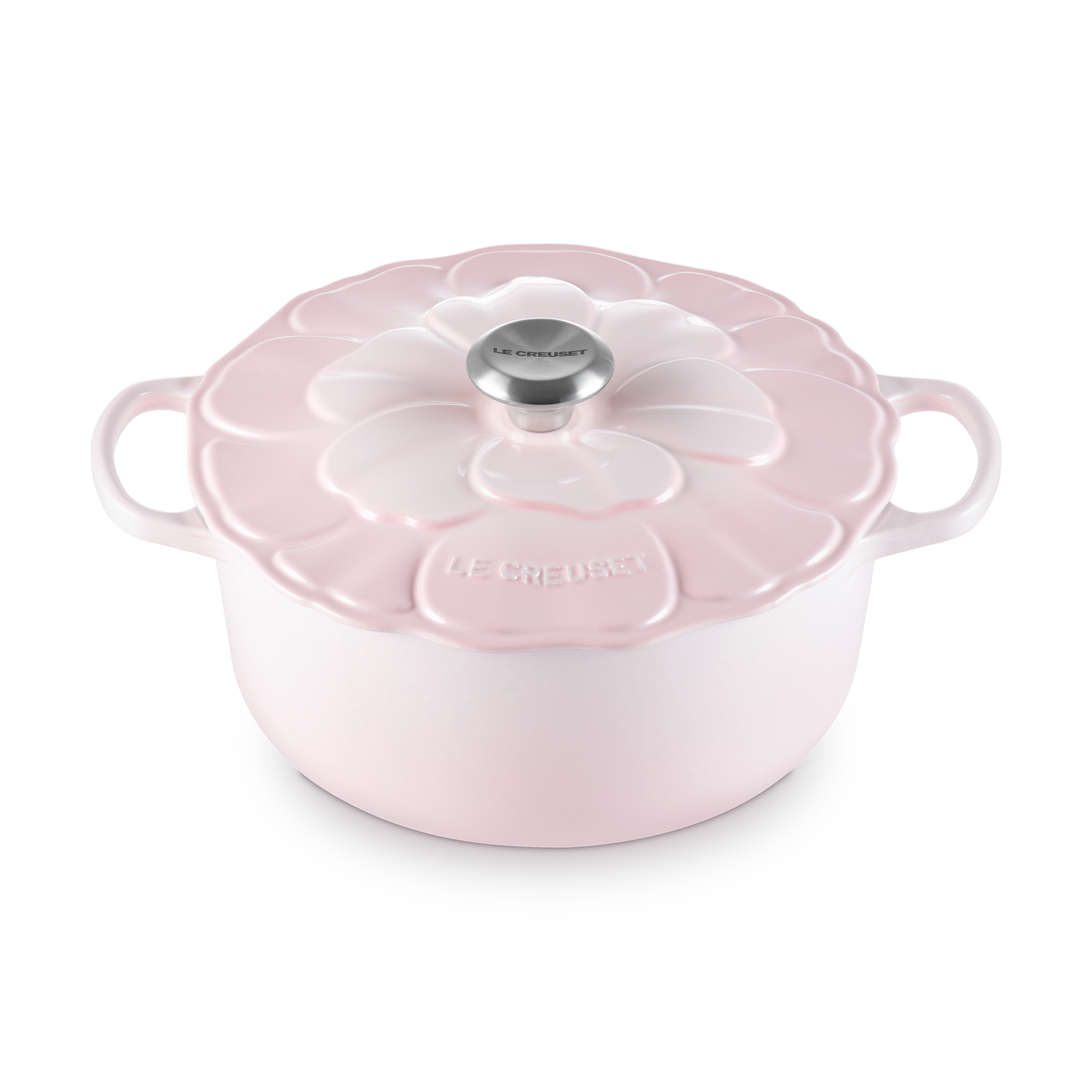 Petal 花瓣造型圓形琺瑯鑄鐵鍋