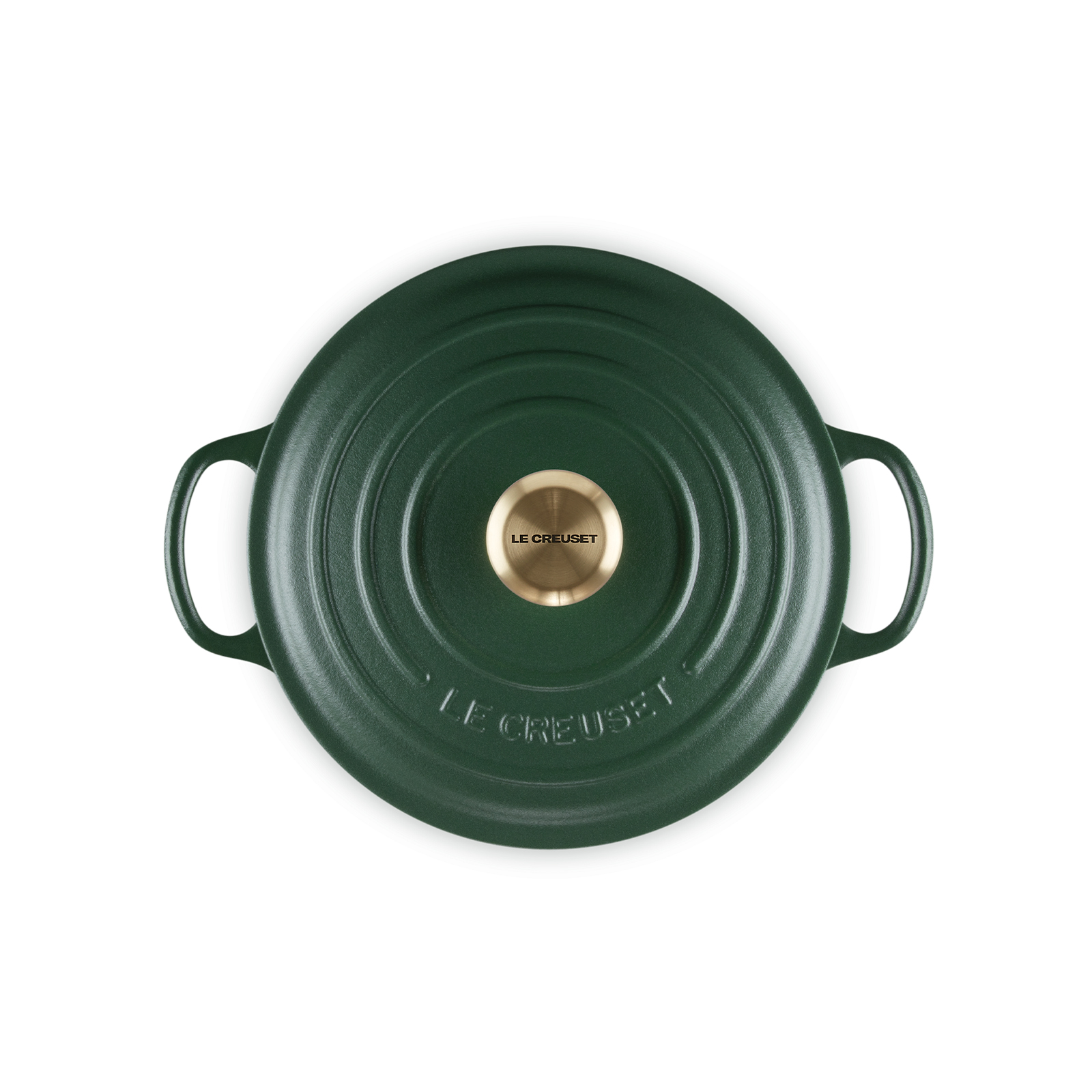 Round Casserole (Light Gold Knob) image number 4