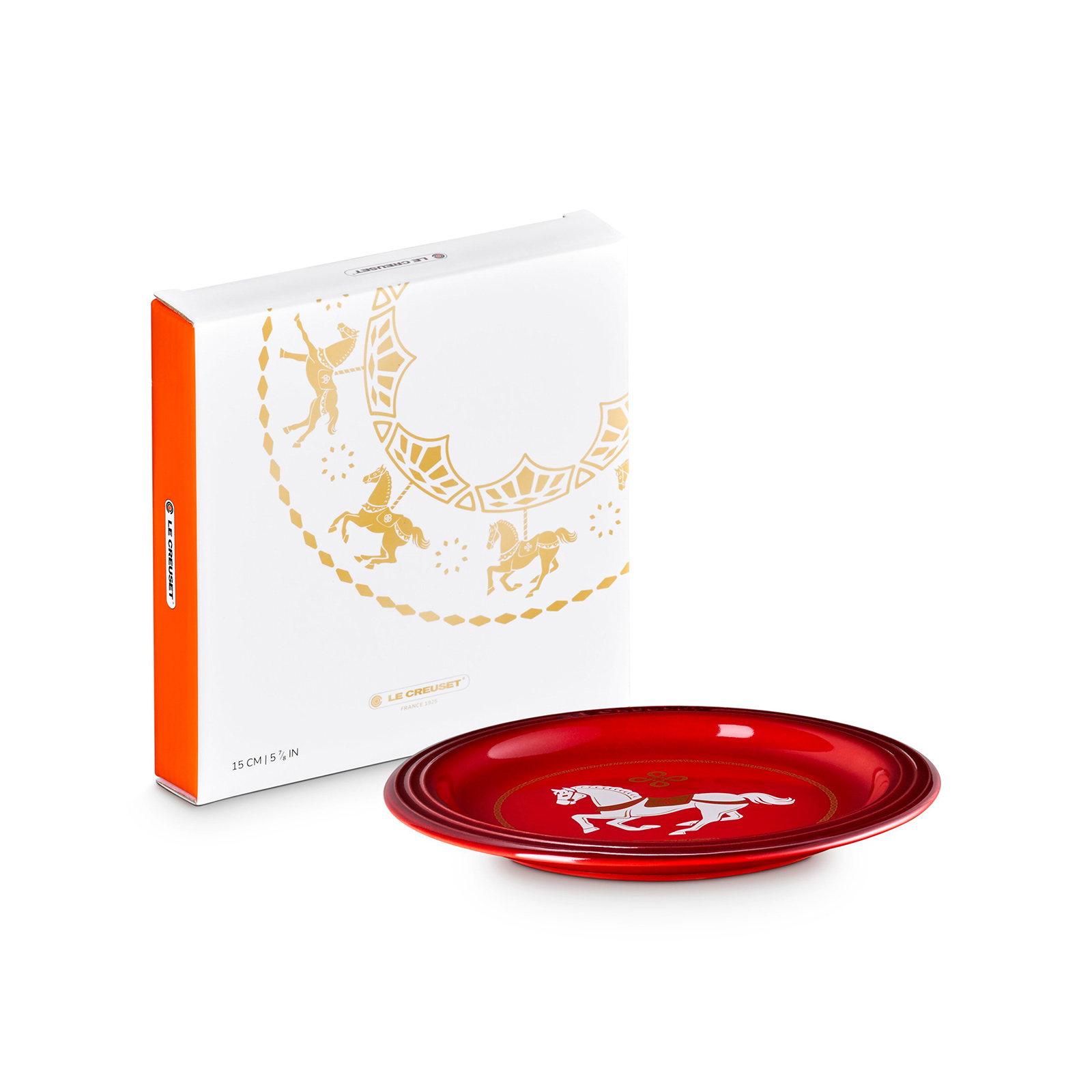 Carousel Round Plate 15cm Cerise