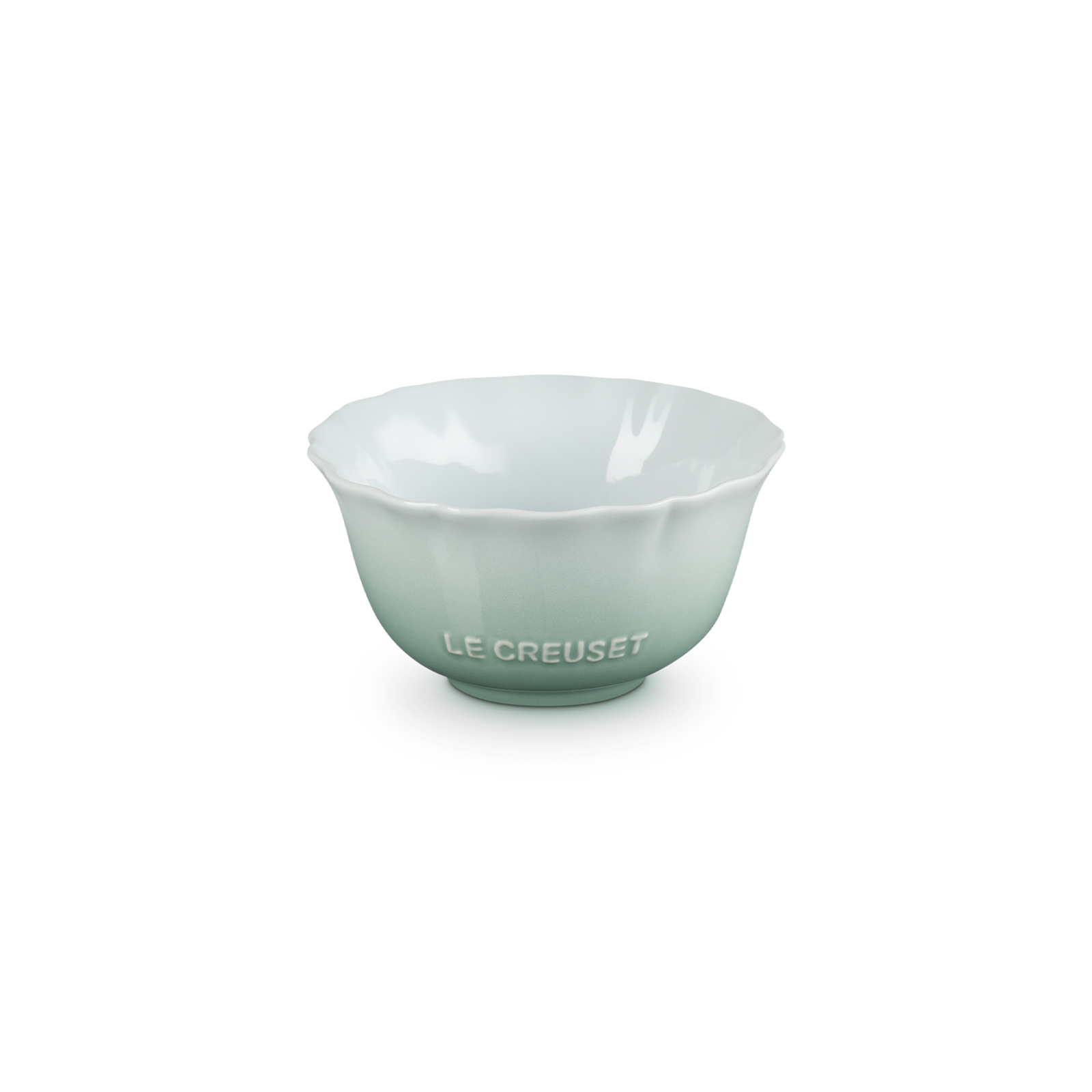 Elegant Frill Bowl 360ml Water Green