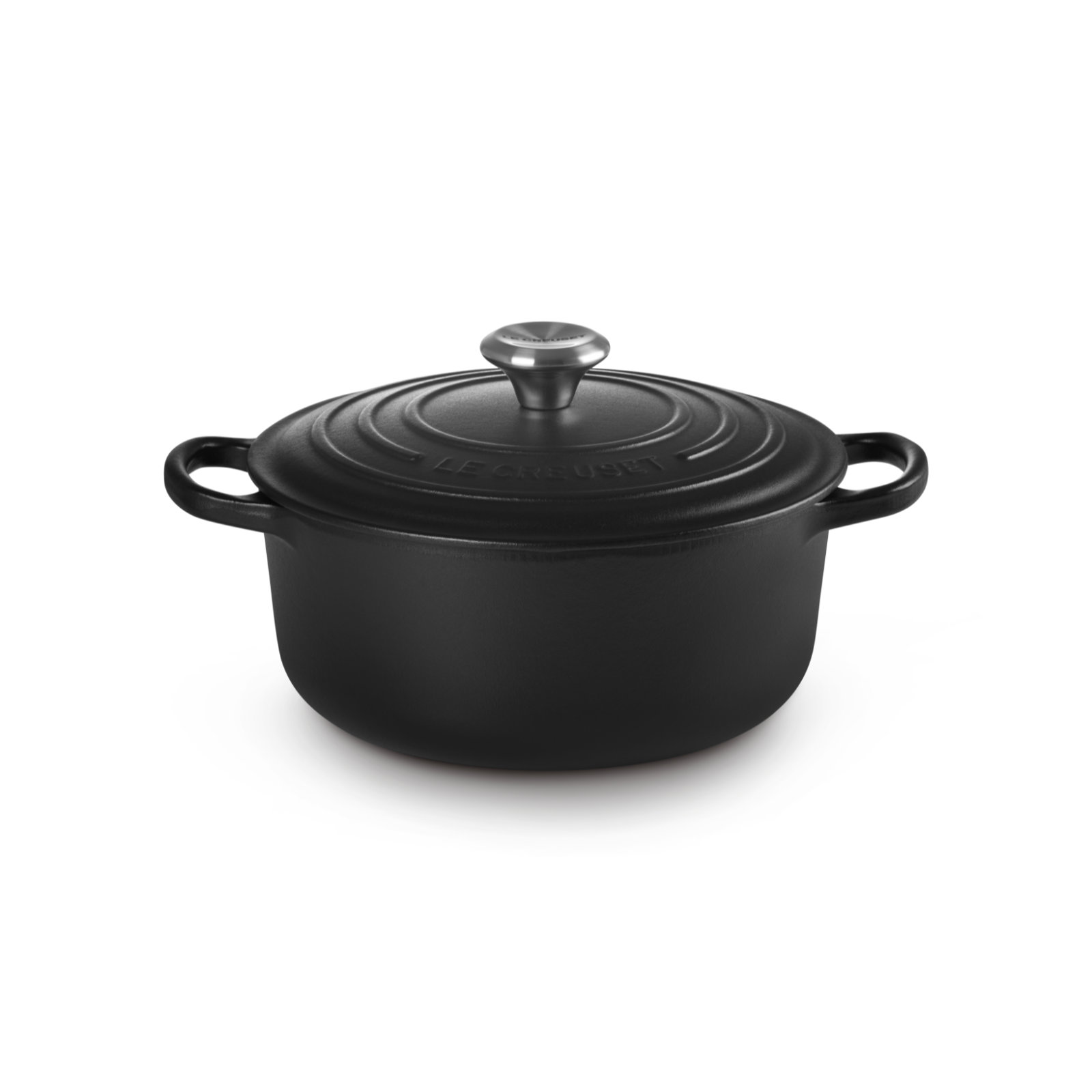 Round Casserole (Black Interior) image number 0