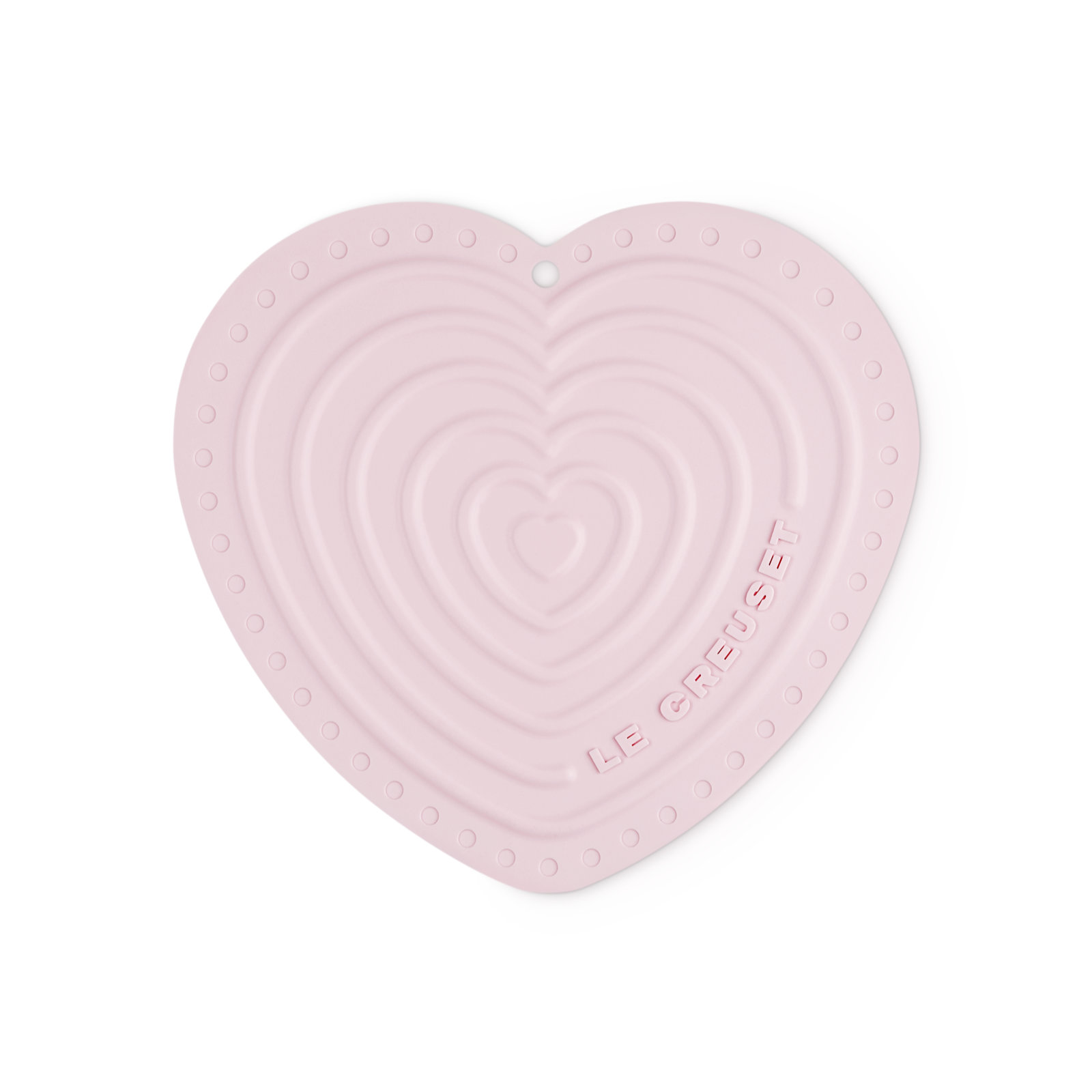 Silicone Heart Hotpad Powder Pink