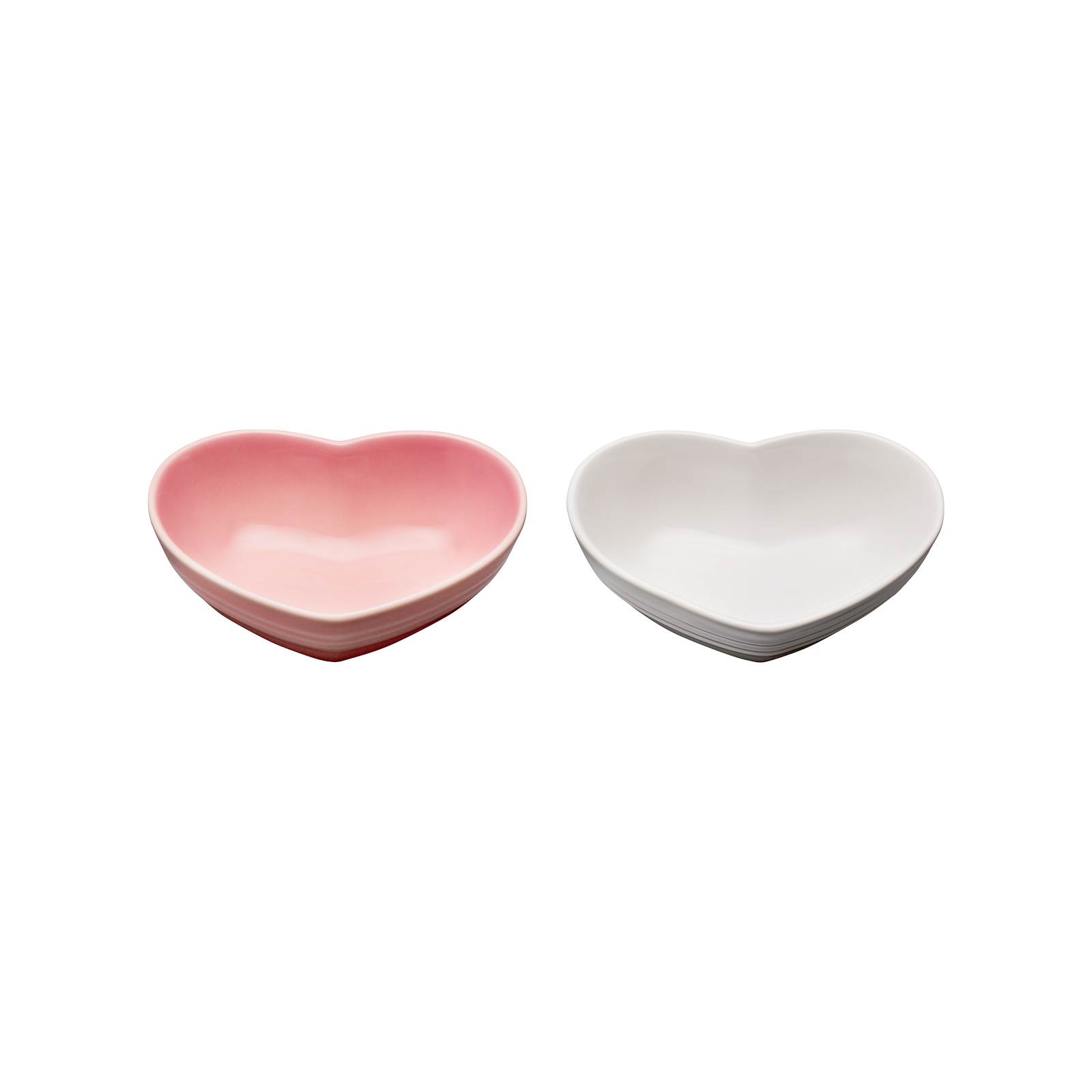 Set of 2 Heart Dishes image number 0