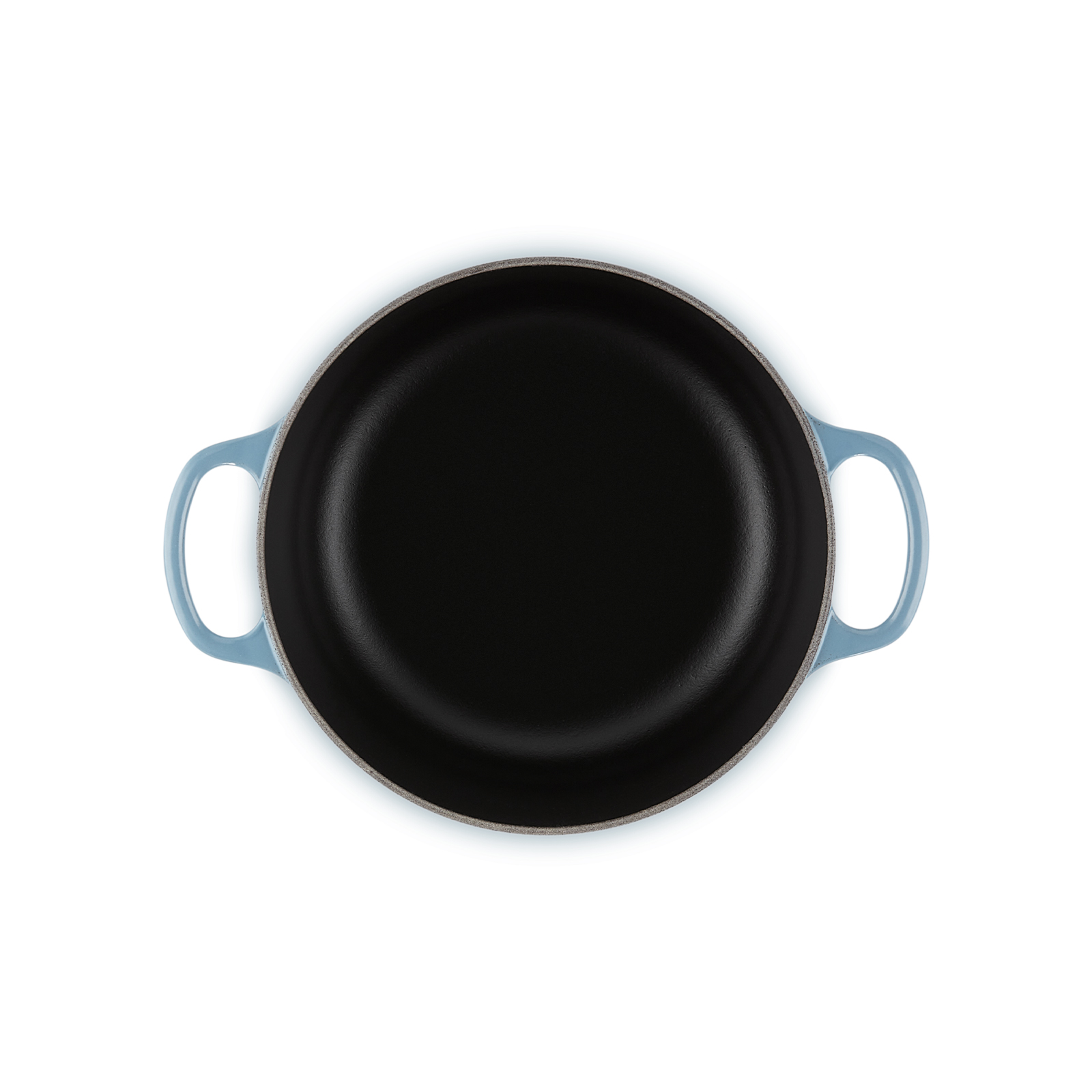 Round Casserole (Gold Knob - Black Interior) image number 4