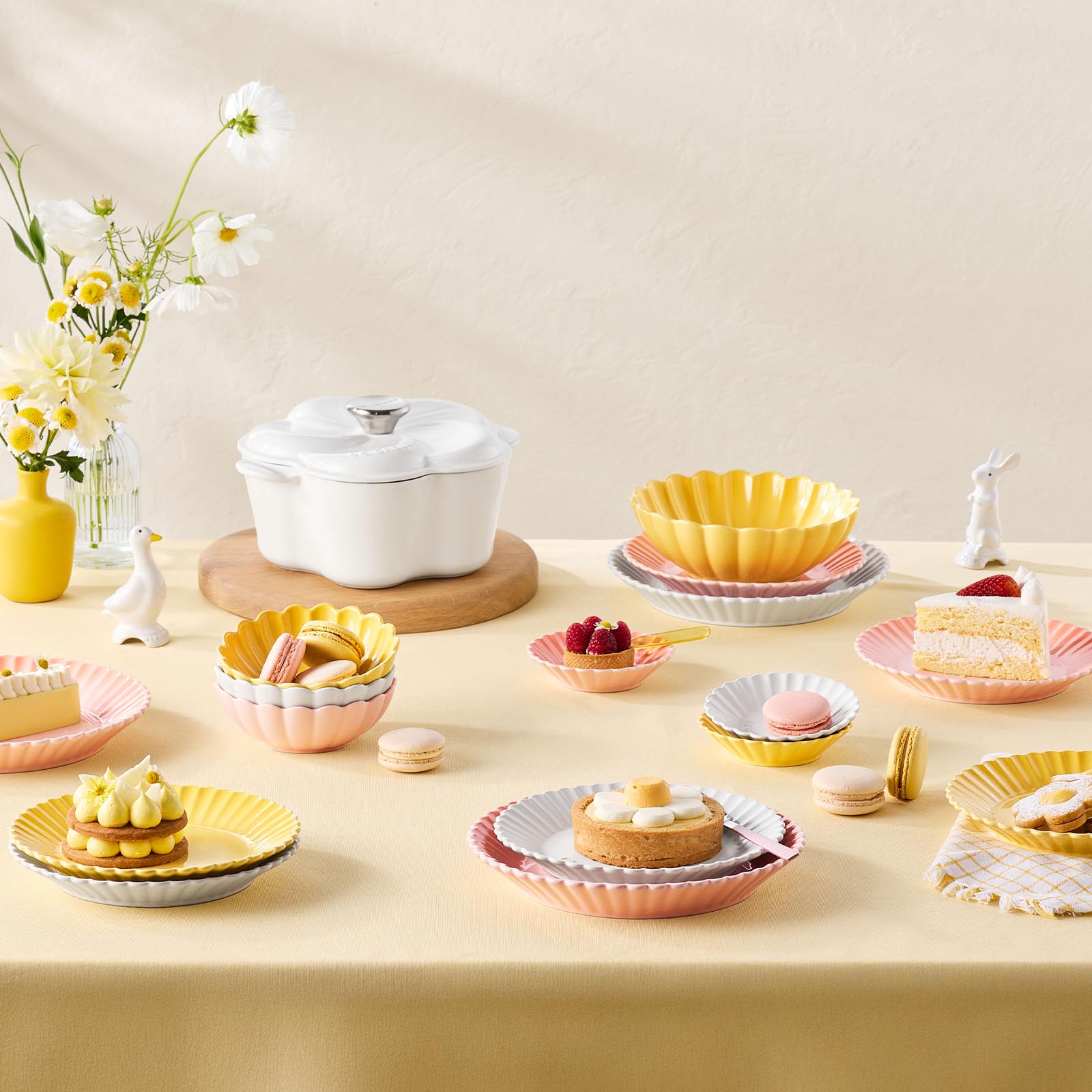 兔子造型陶瓷派鳥 image number 4