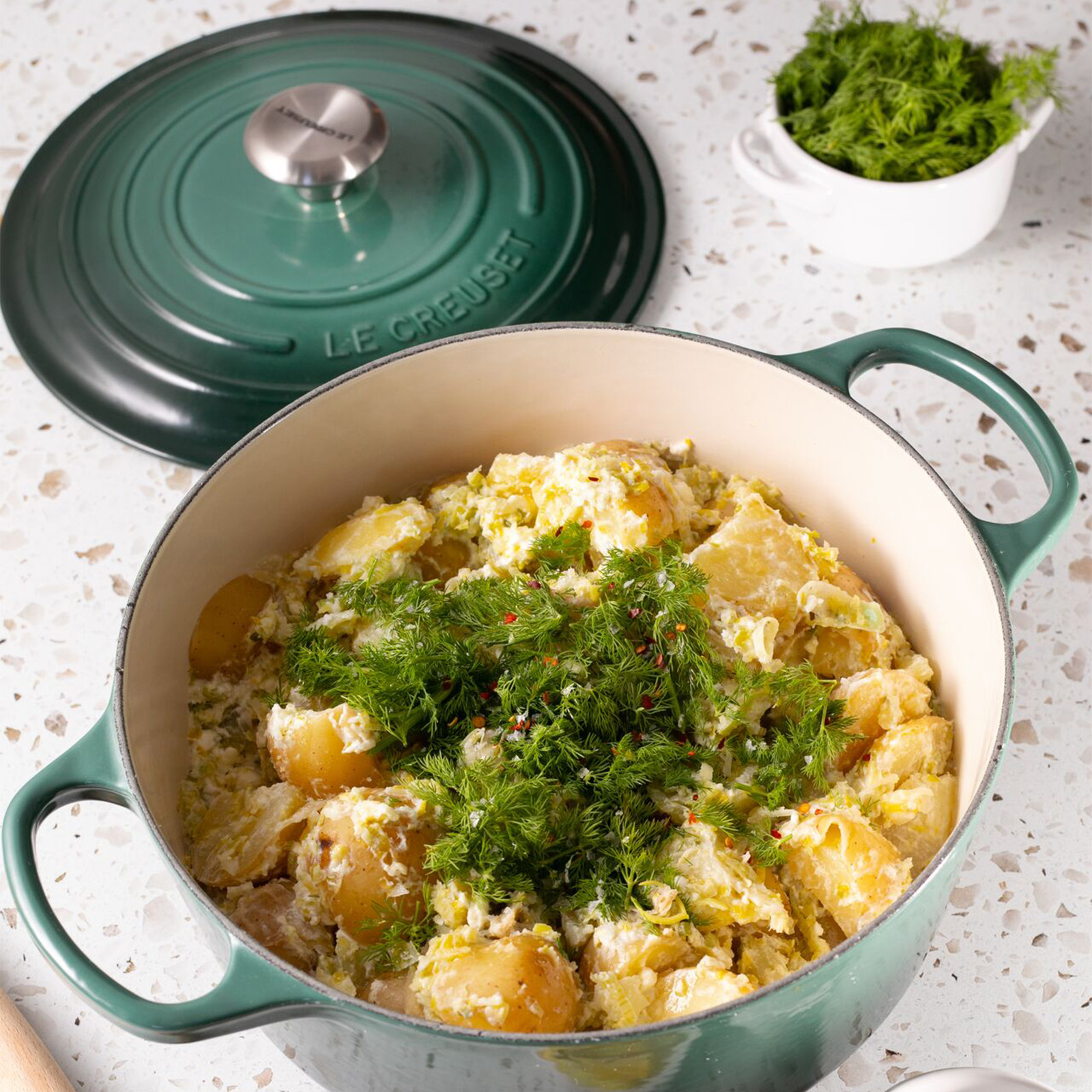 圓形琺瑯鑄鐵鍋 image number 5