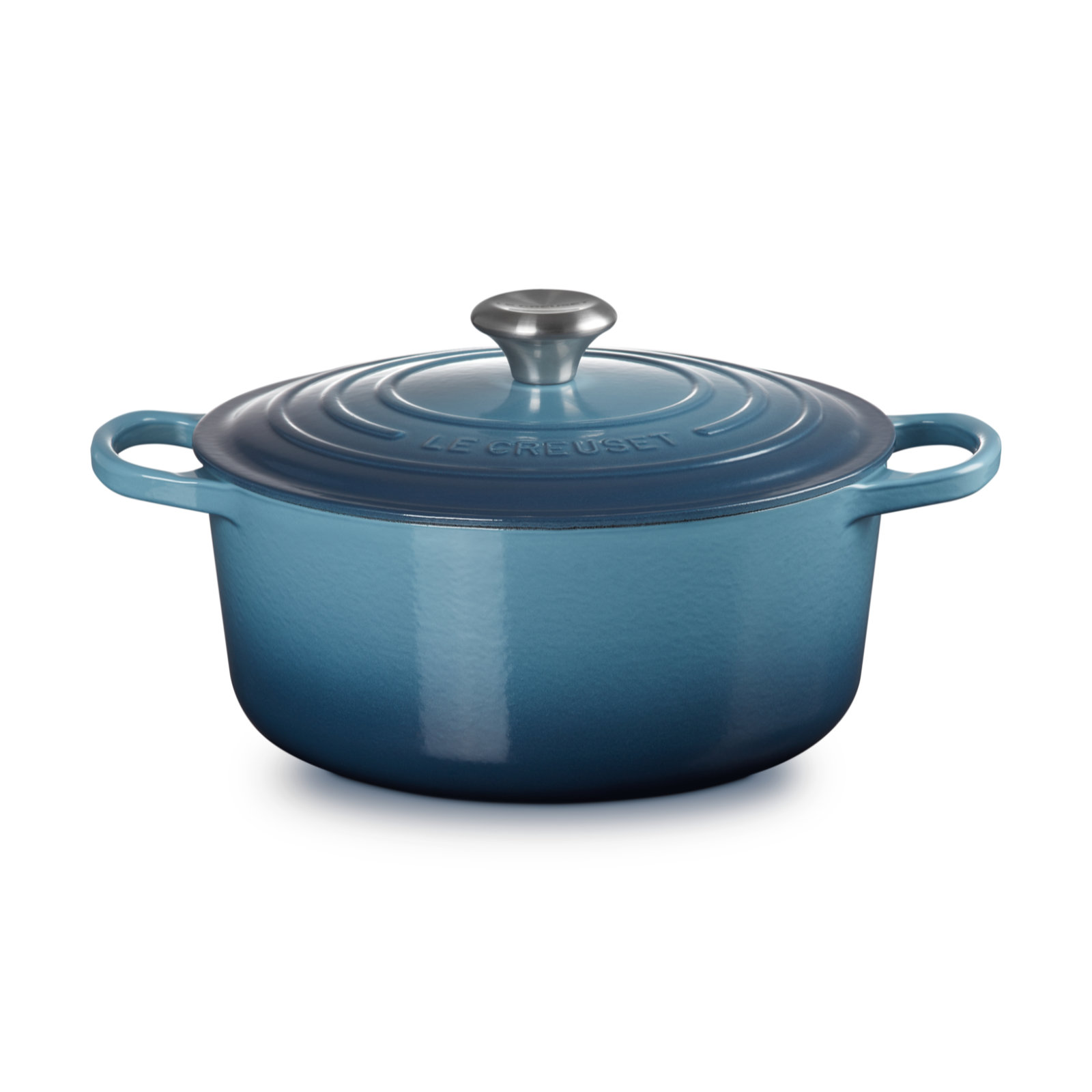圓形琺瑯鑄鐵鍋 26厘米 Marine
