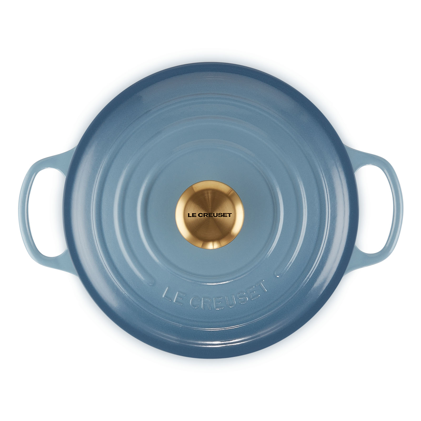 Round Casserole (Gold Knob) image number 3