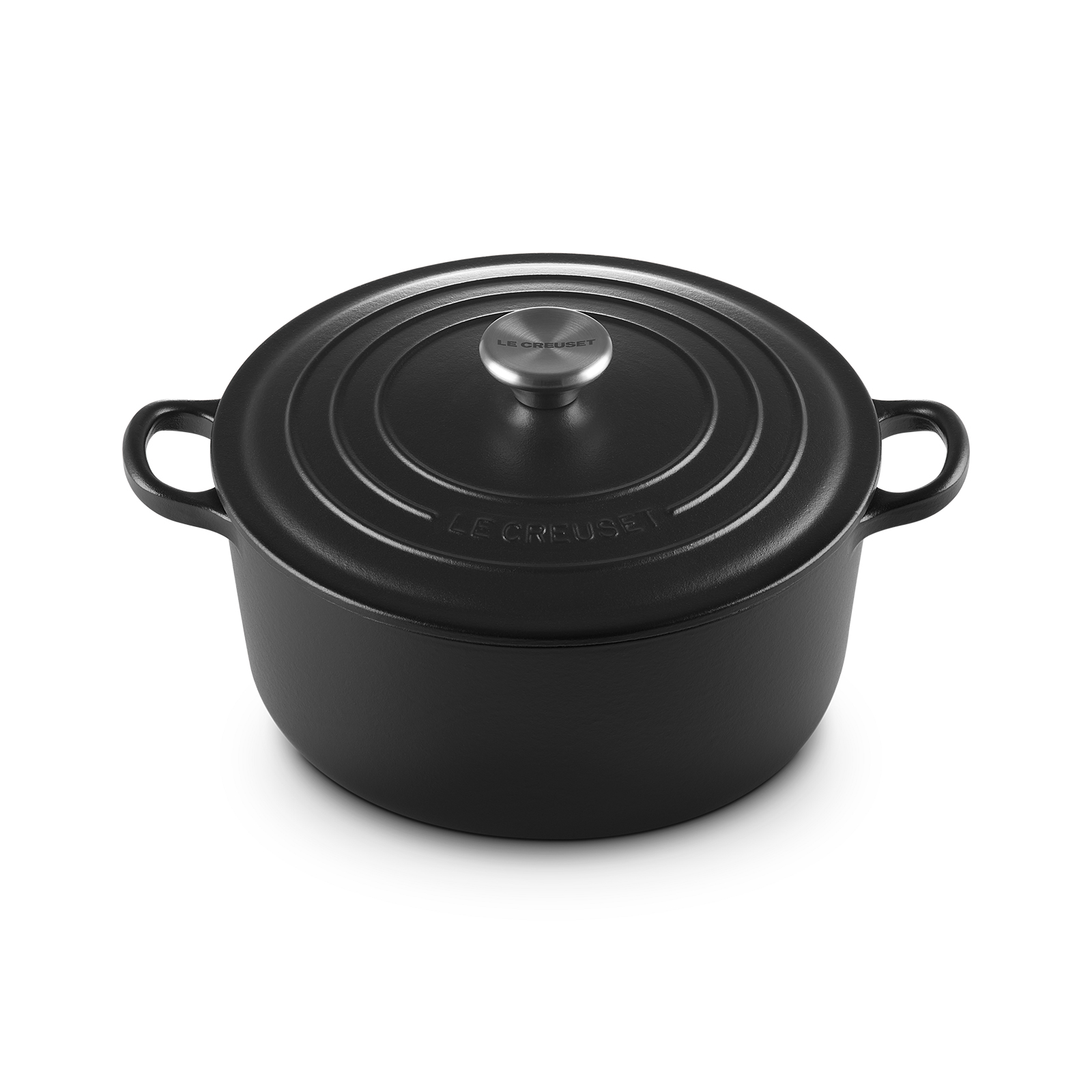 Round Casserole (Black Interior) image number 1