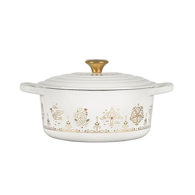 Noël 12 Days of Christmas Round Casserole