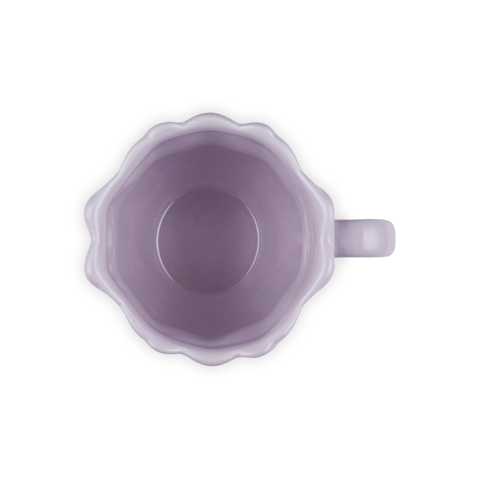 銀蓮花花瓣造型陶瓷杯 image number 3