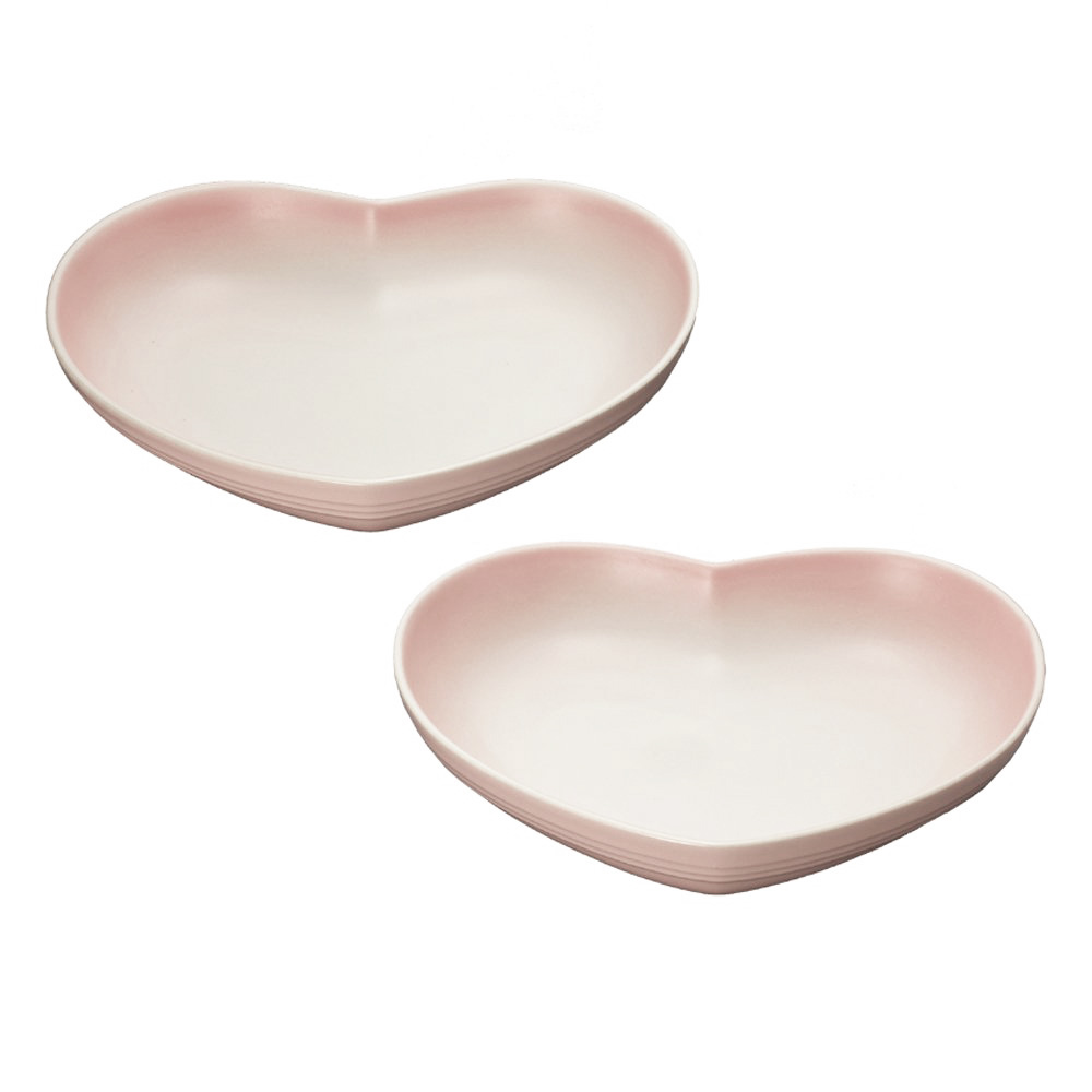 Set of 2 Heart Dishes image number 0